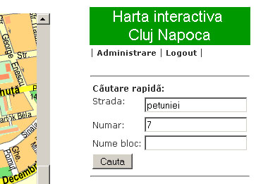 Cautarea unei adrese